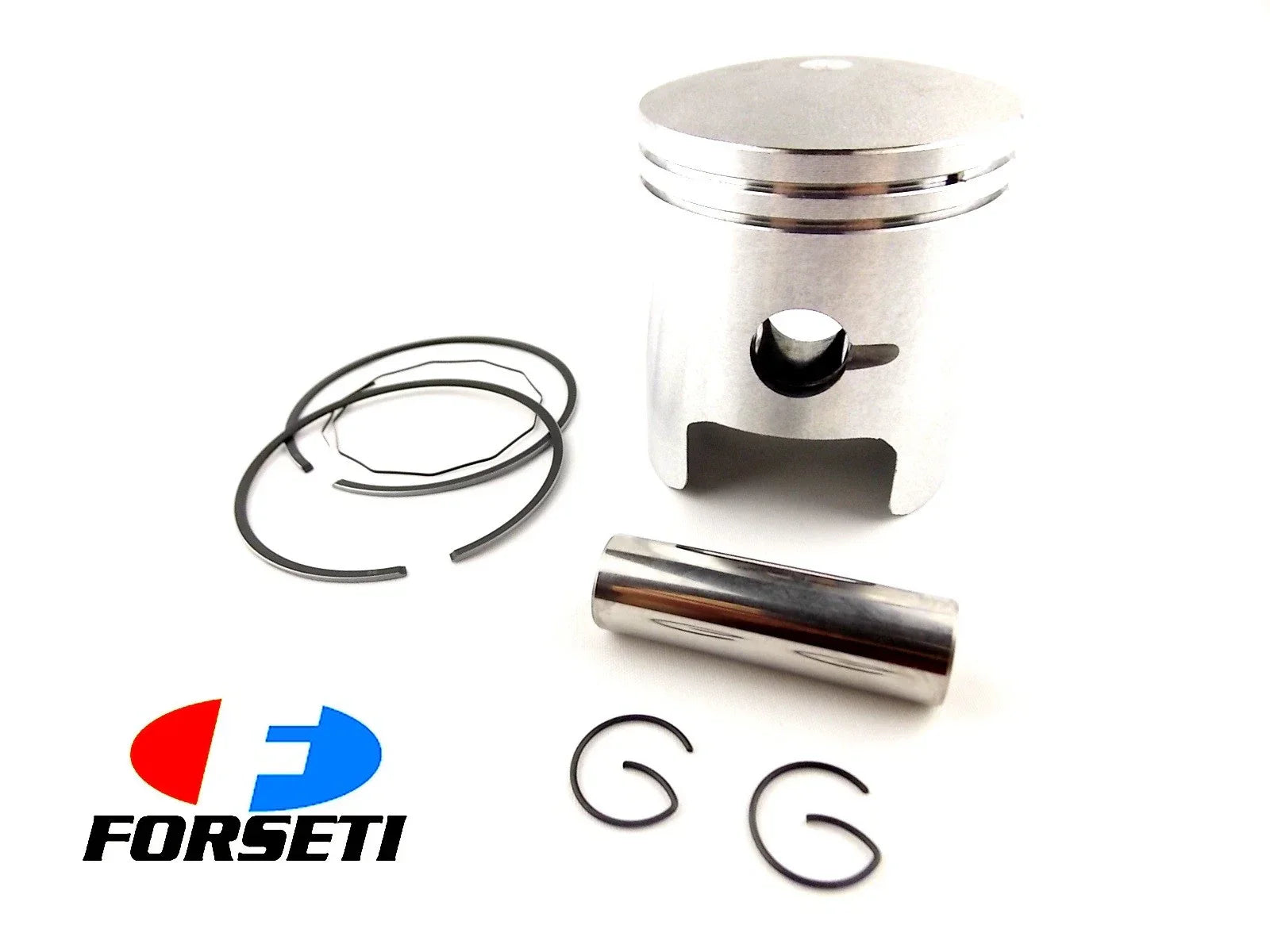 0.5mm O/S FORSETI Piston Kit & Rings for SUZUKI DS185 (1978-1980)