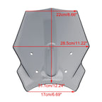 Windshield WindScreen for Honda CB650R (2024–2025) Gray