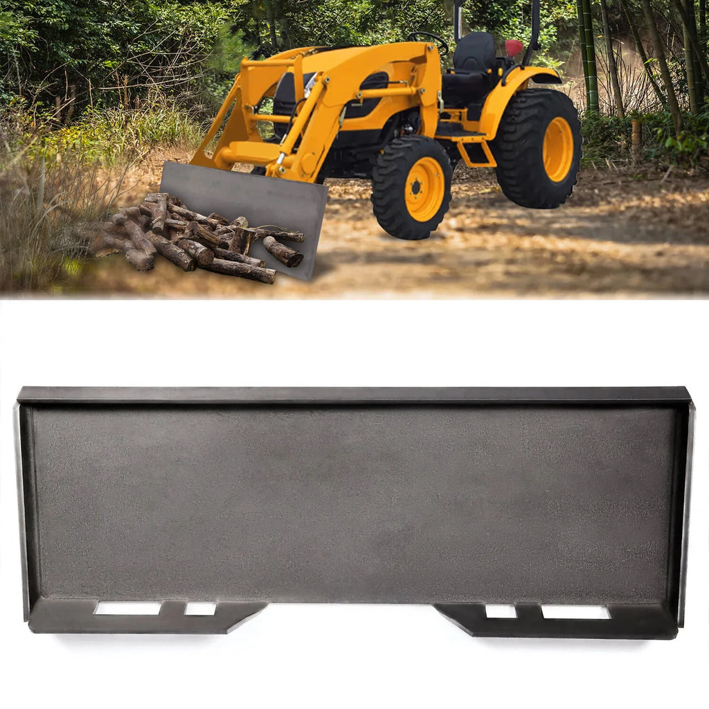 Skid Steer Mount Plate Adapter for Quick Tach Attachment (5/16" Thick)