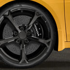 Black H Logo Caliper Covers for 2000-2009 Honda S2000 by MGP