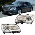 Set of 2 Halogen Headlights for Chrysler 300 (2018–2023)