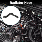 Radiator Hose for Volkswagen Golf (2009–2011) Rubber Plastic Black