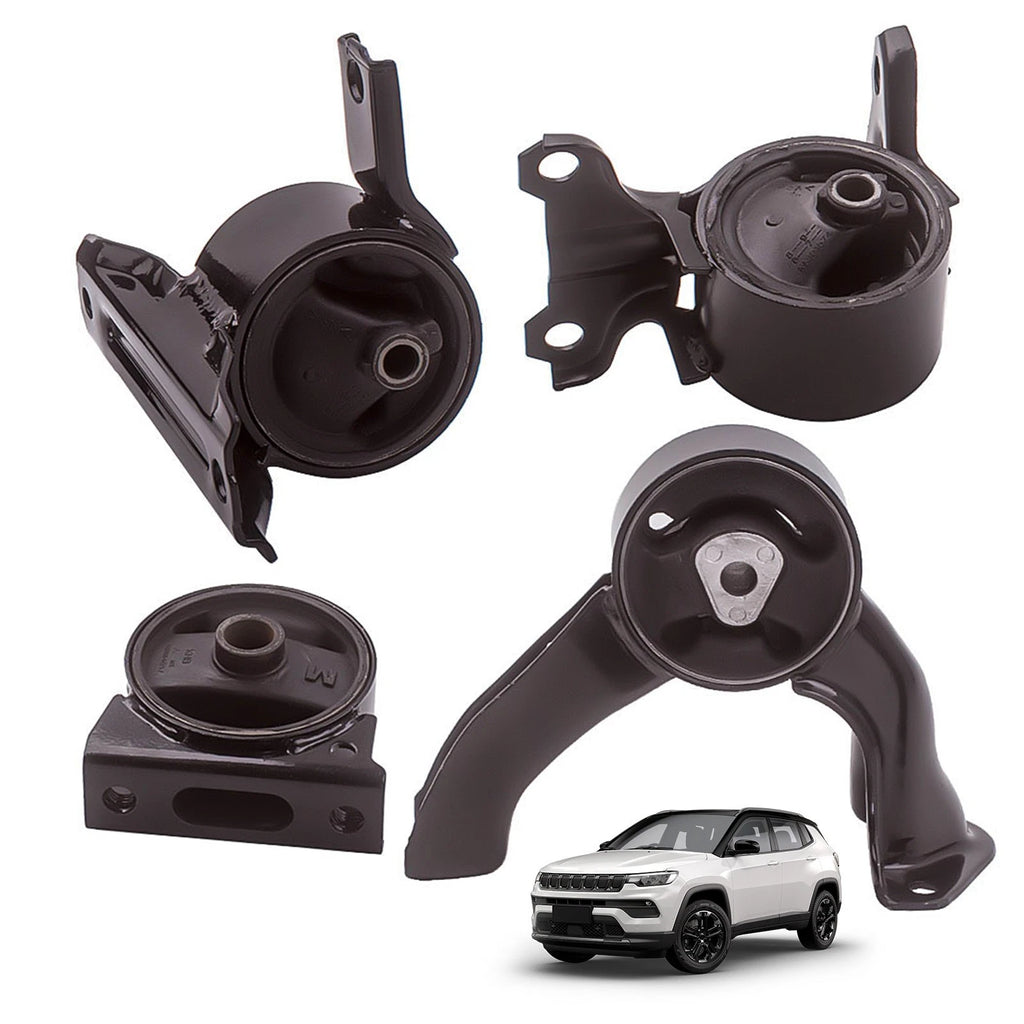 4pcs Engine & Transmission Mount for Jeep Patriot (2007–2016)
