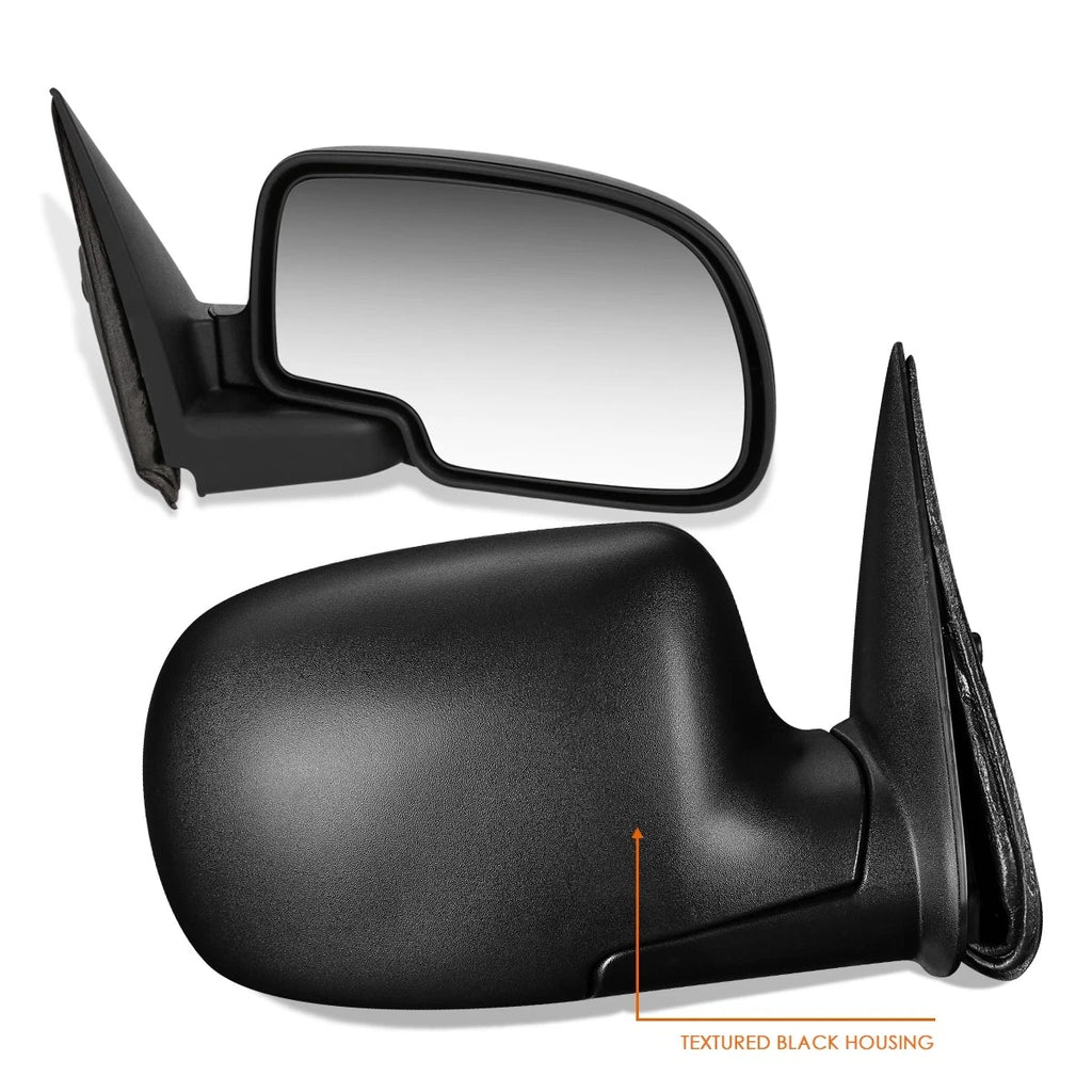 OE Style Manual Rear View Side Mirror for Chevy Silverado/GMC Sierra (1999–2007)
