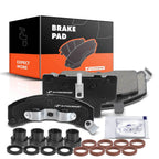 Set of 4 Front Ceramic Brake Pads for Chevy Silverado (1995–1999)