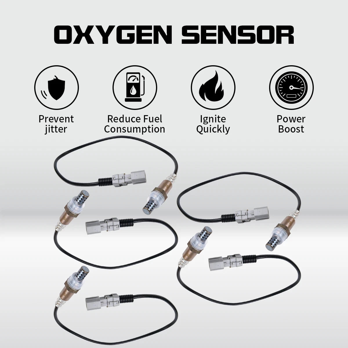 5PCS Oxygen O2 Sensor for Lexus RX450h (2010–2016) Toyota Highlander Prius V
