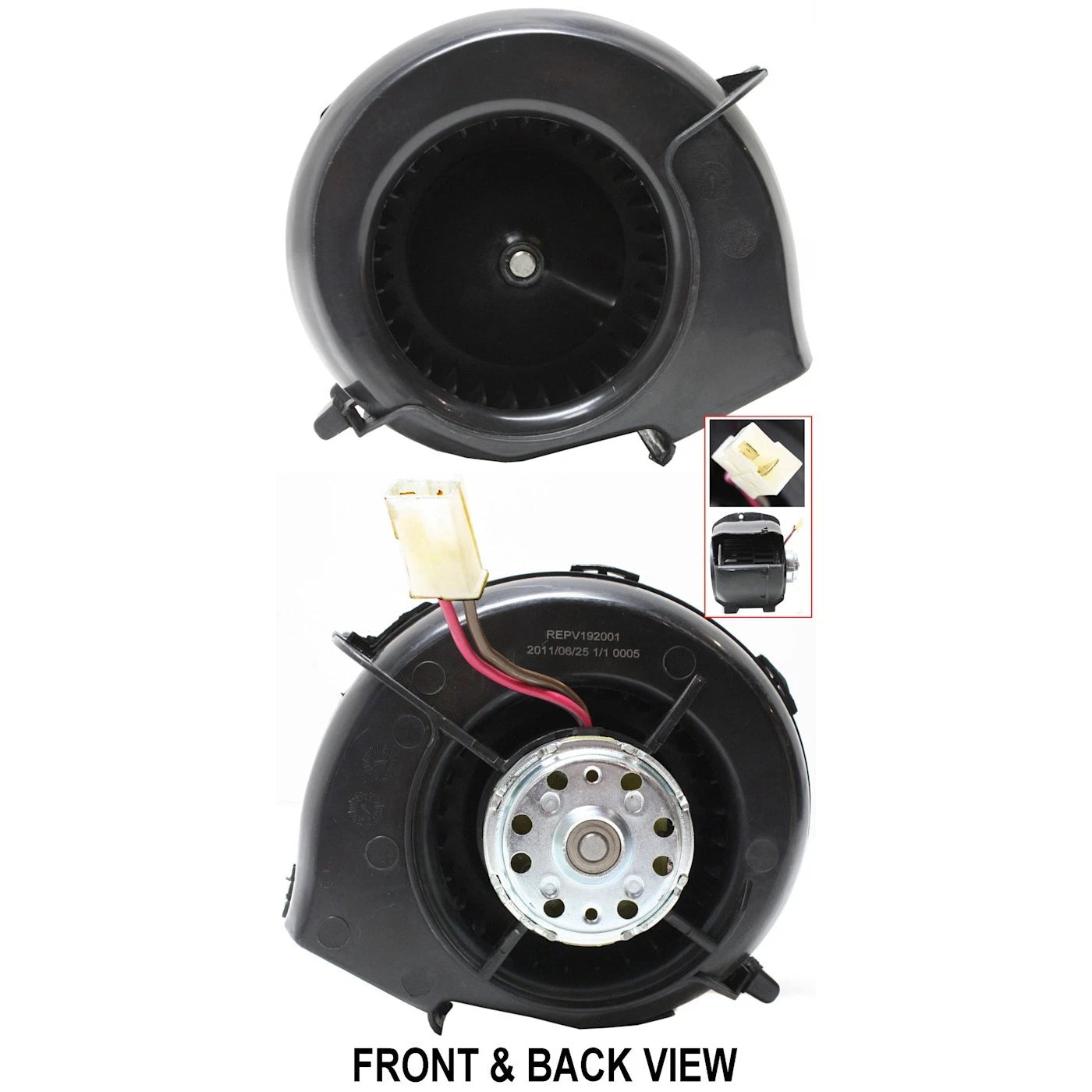 Heater Blower Motor for Volkswagen Vanagon, Rabbit (1980–1991)