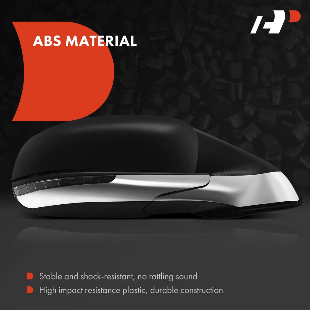 2X Power Mirror Manual Fold Blind Spot for Jeep Compass (2017-2022)