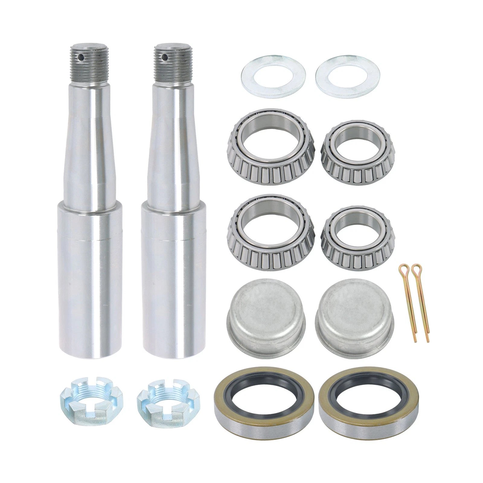 2X 5-Lug Wheel Hub Kits for 8.25-Inch Spindles