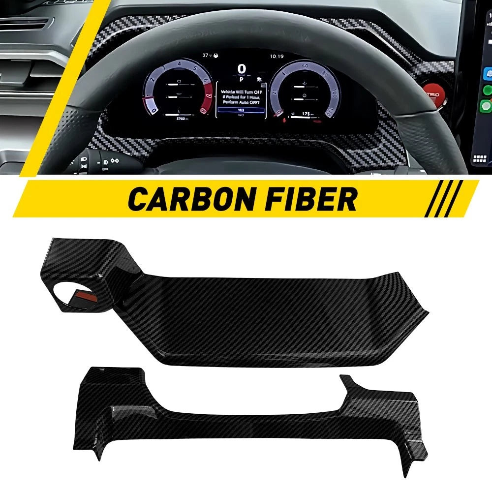 Carbon Fiber Dashboard Trim for Toyota Tacoma (2024–2026)