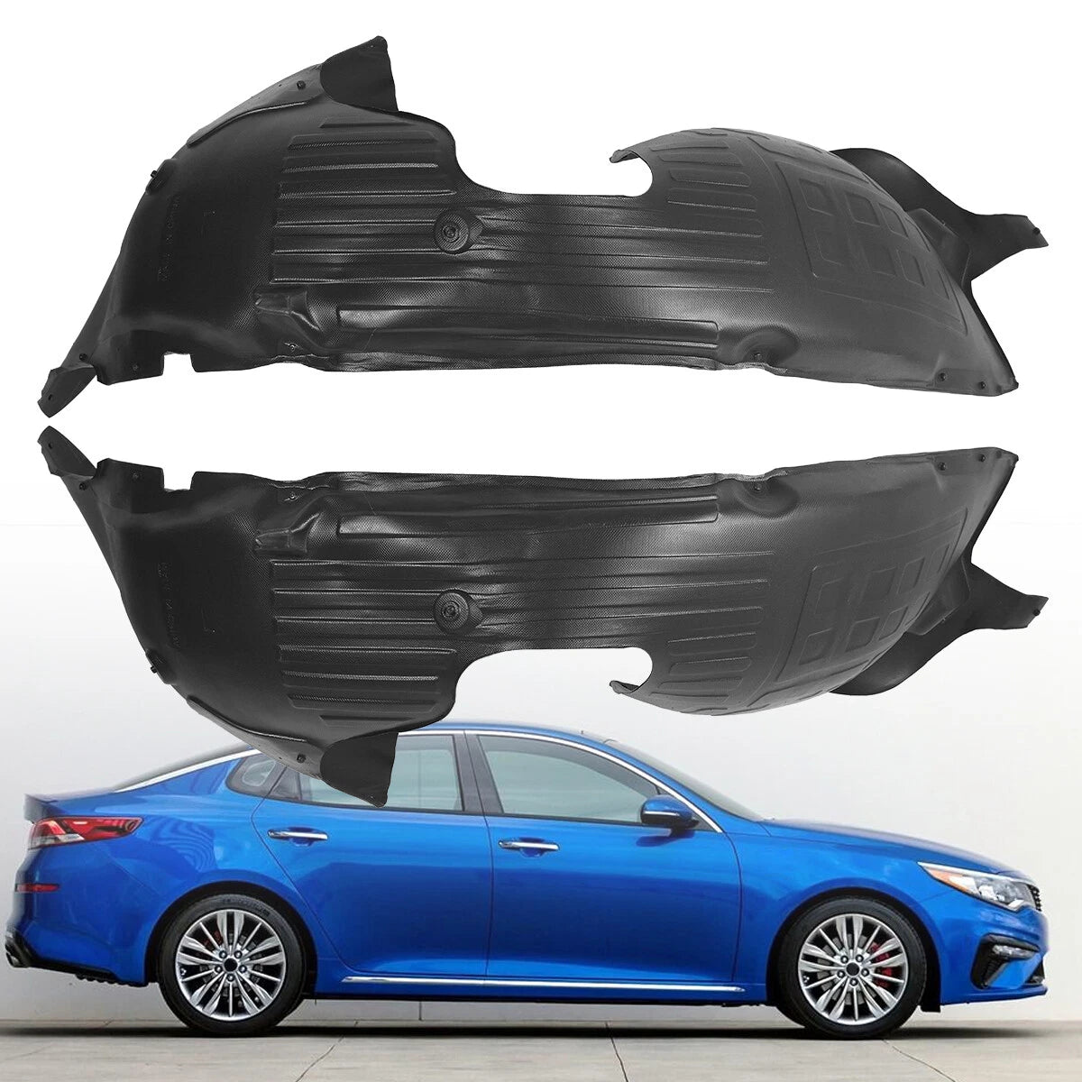 Fender Liner Set of 2 for Kia Optima (2016–2018) Front Driver & Passenger