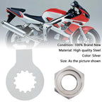 Front Sprocket Nut Lock Washer Tab Kit for Yamaha R6 YZF 600 1000 TDM 850 (1999–2023)