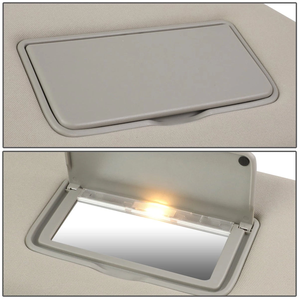Right Side Sun Visor for Pathfinder/Infiniti (2013–2019) - Grey