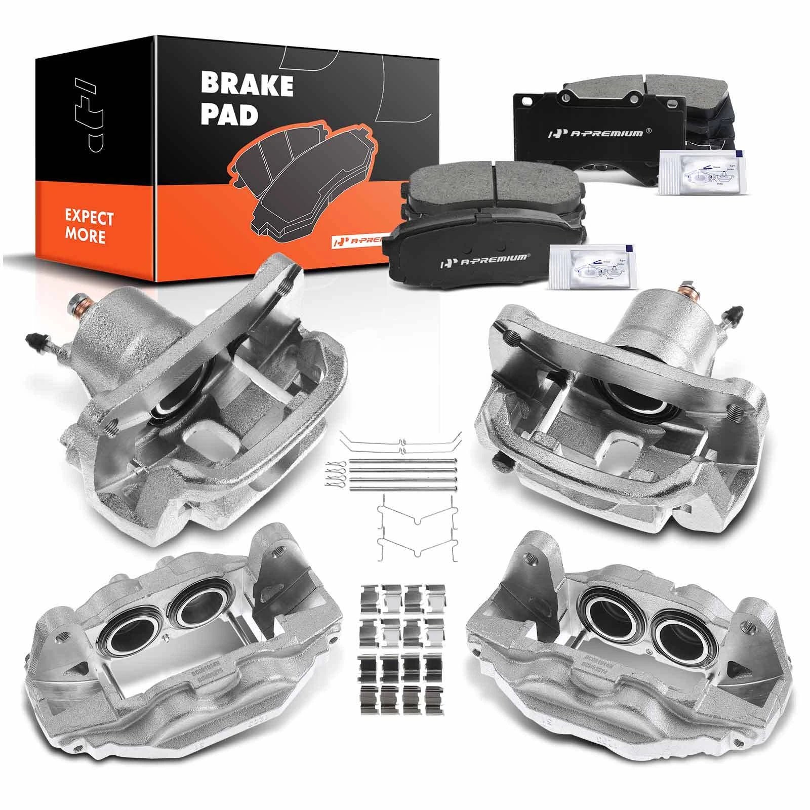 Ceramic Brake Pad and Caliper for Toyota Tundra Sequoia (2014–2021)