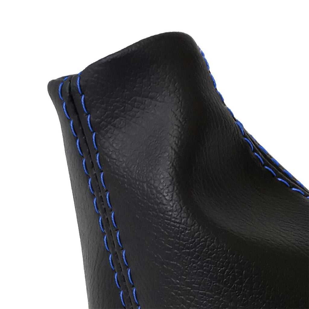 E Brake Boot Cover for Subaru Forester (2009–2013) Blue Stitch PVC Leather