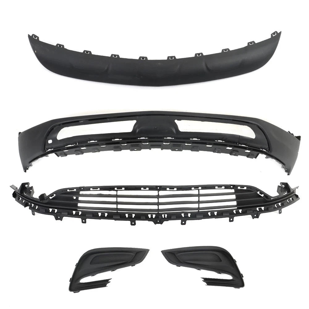 Set of 5 Lower Bumper Assembly, Grill & Fog Light Covers for Buick Encore (2017–2022)