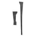 2X Black Carbon Fiber Gear Shift Side Panel Trim for Toyota Tundra (2014–2021)