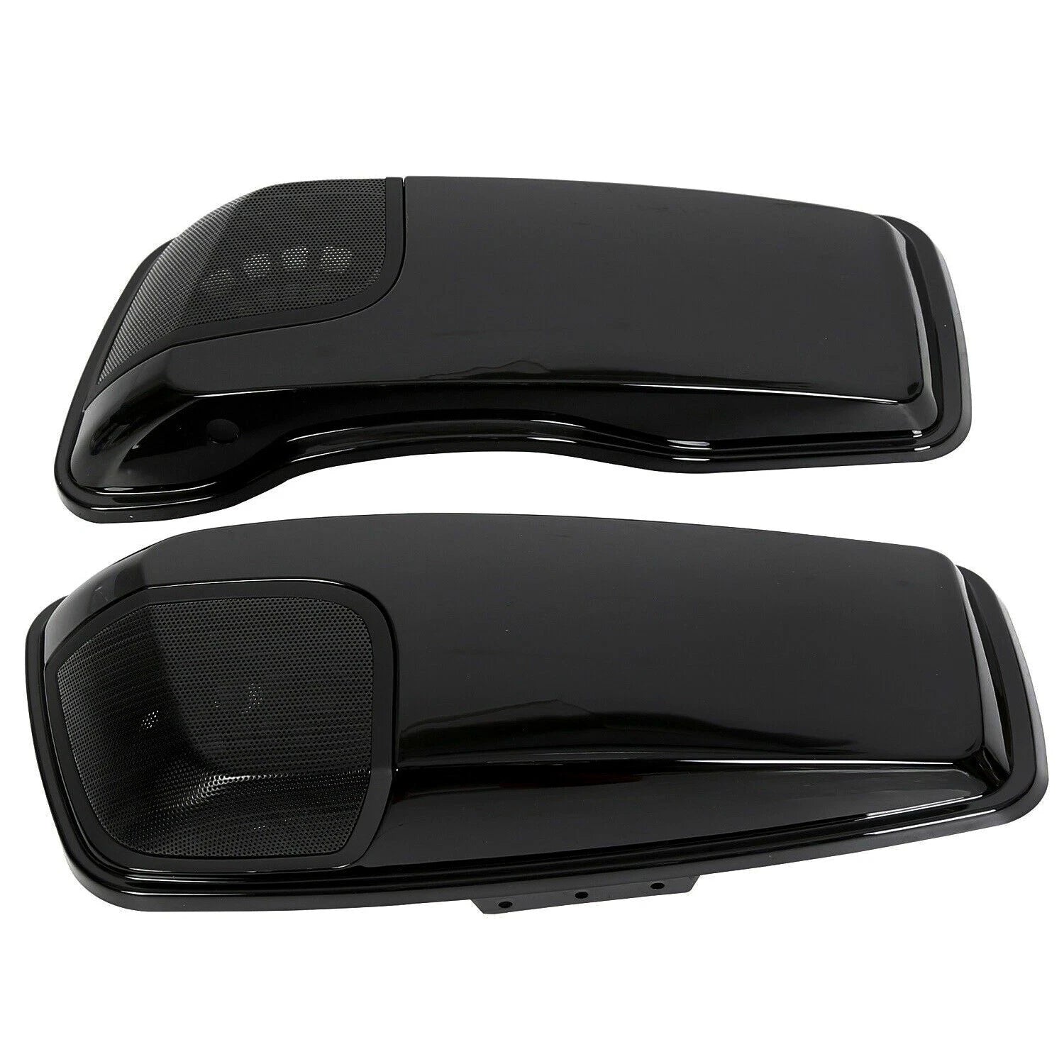 Saddlebag Lids with Speaker Cutouts for Harley Touring Road King Glide (2014–2024)
