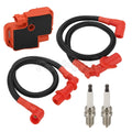 Ignition Coil & Spark Plug Set for Polaris Sportsman 700 800 (2007–2014)