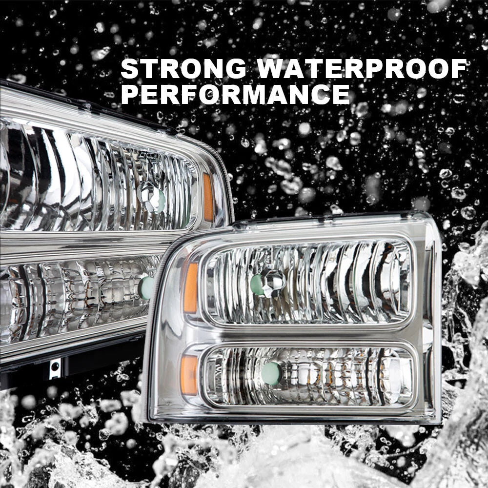 Headlights for Ford F250 F350 F450 F550 Super Duty (2005–2007)