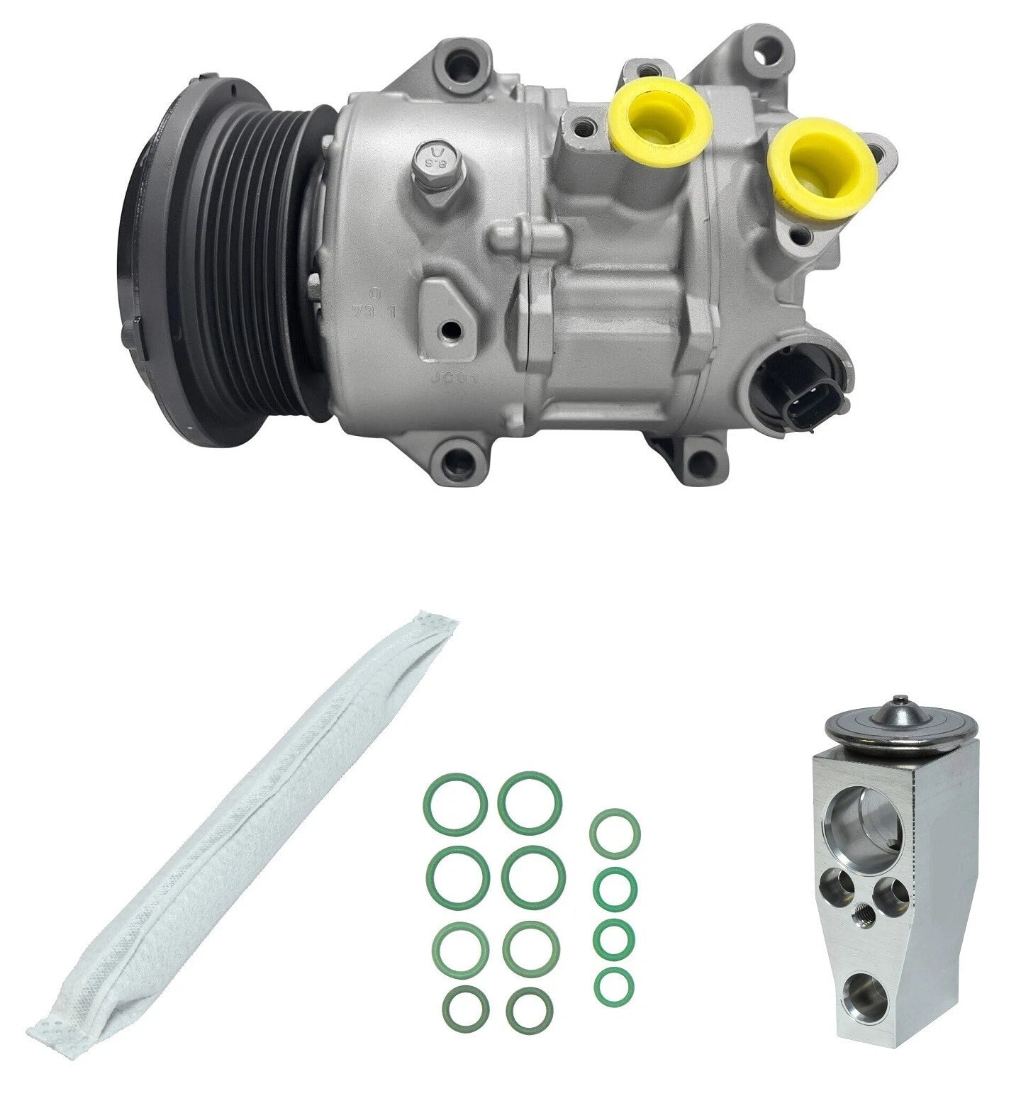 AC Compressor Kit Replacement for Lexus RC F 5.0L V8 (2015–2019)