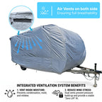 Travel Trailer Cover for Starcraft AR One 18FB (w/ Zipper Access)
