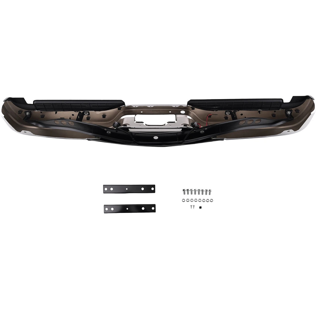 Steel Chrome Rear Bumper for Ford F250 F350 (1999–2007)