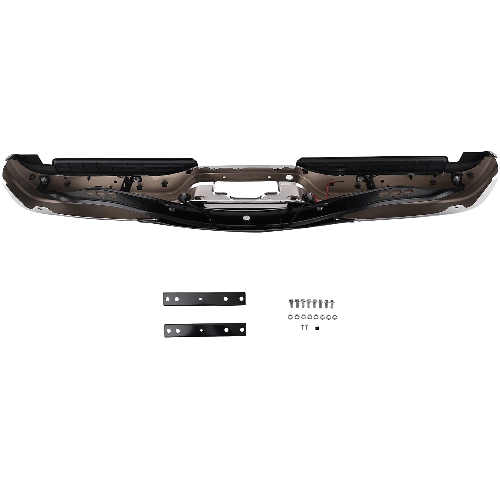 Steel Chrome Rear Bumper for Ford F250 F350 (1999–2007)