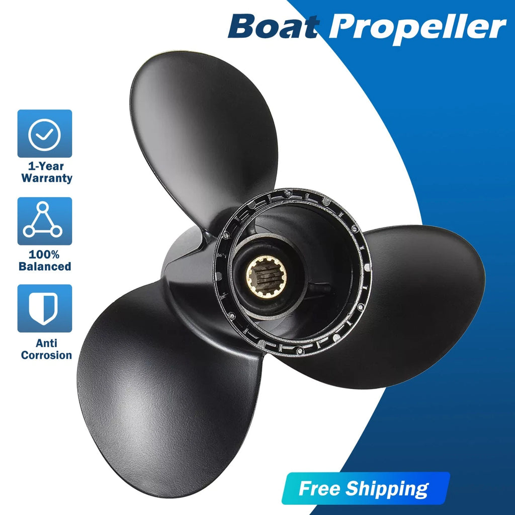 11 1/4 X 15 Outboard Propeller for Suzuki Engines 35-65HP (58100-88L61-019, RH)