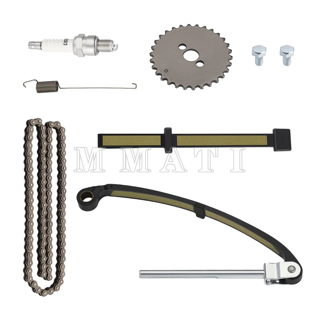 Cam Timing Chain Guides Kit w/ Sprocket for Honda XR100R (1985–2003)