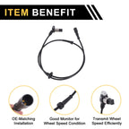 ABS Wheel Speed Sensor No. 1H0927807A for Volkswagen Golf (1992–1995)