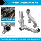 Water Coolant Pipe Kit for Jaguar XJ, Land Rover Range Rover Sport (5.0L V8)