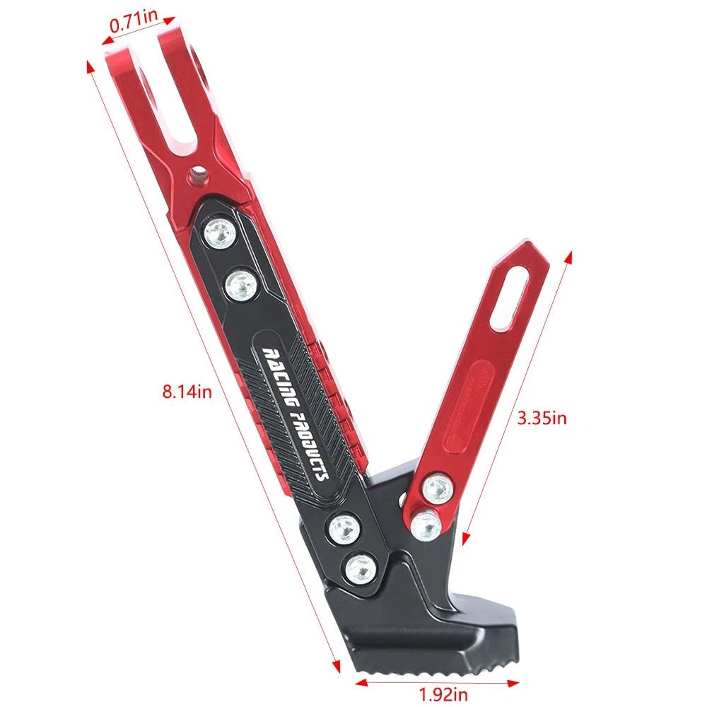 CNC Aluminum Alloy Kickstand Foot for Motorcycle (Adjustable)