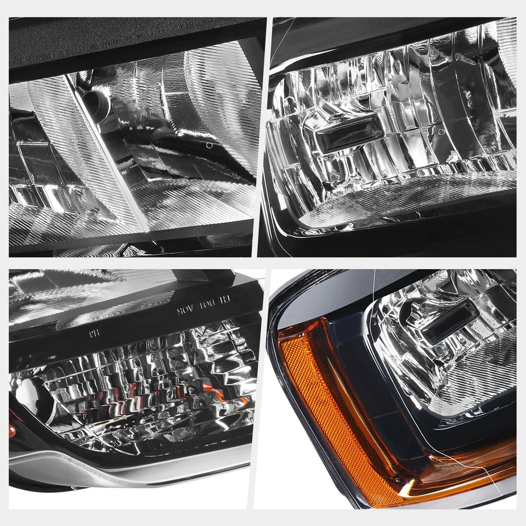 Right Side Headlight Lamp for Ford Expedition (2015–2017) Black Housing