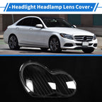 1 Pcs Headlight Lens Cover for Mercedes-Benz C-Class (2001–2017)
