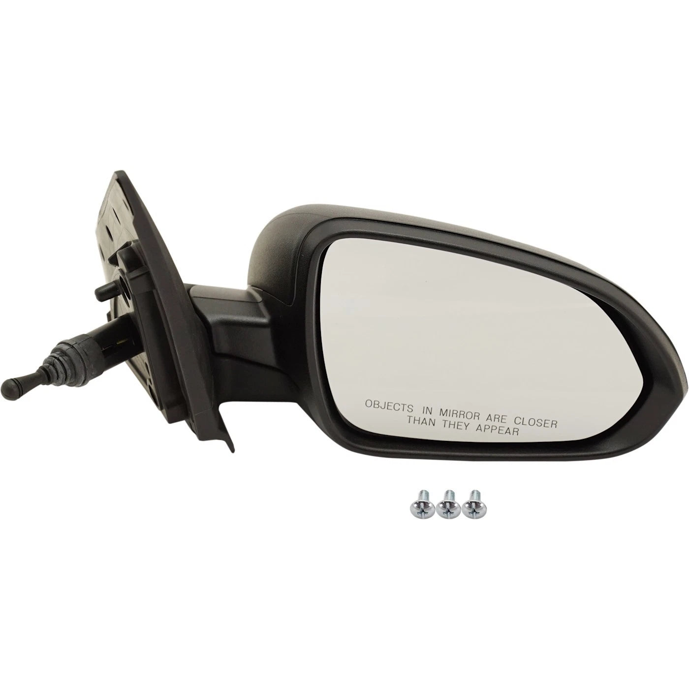 Manual Mirrors for Kia Rio (2018–2020) Textured Black