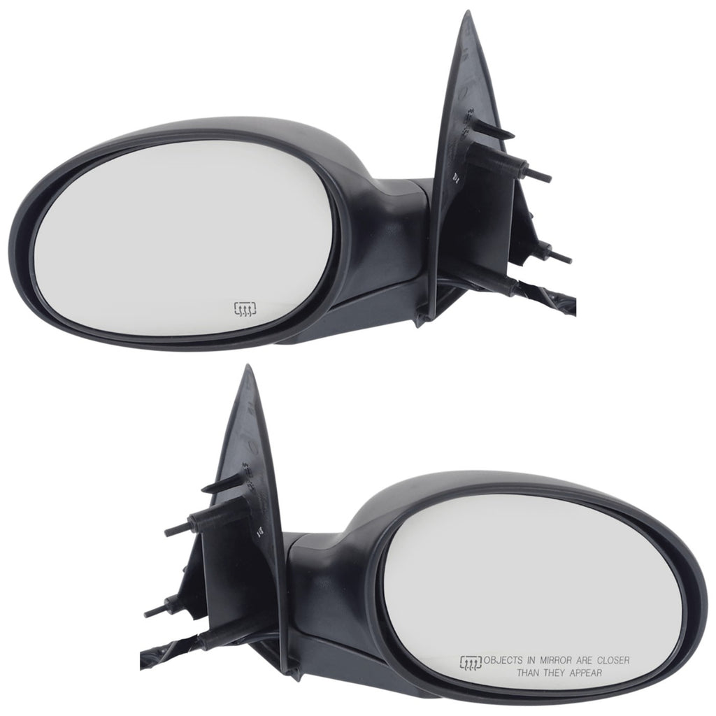 Set of 2 Heated Mirrors for PT Cruiser