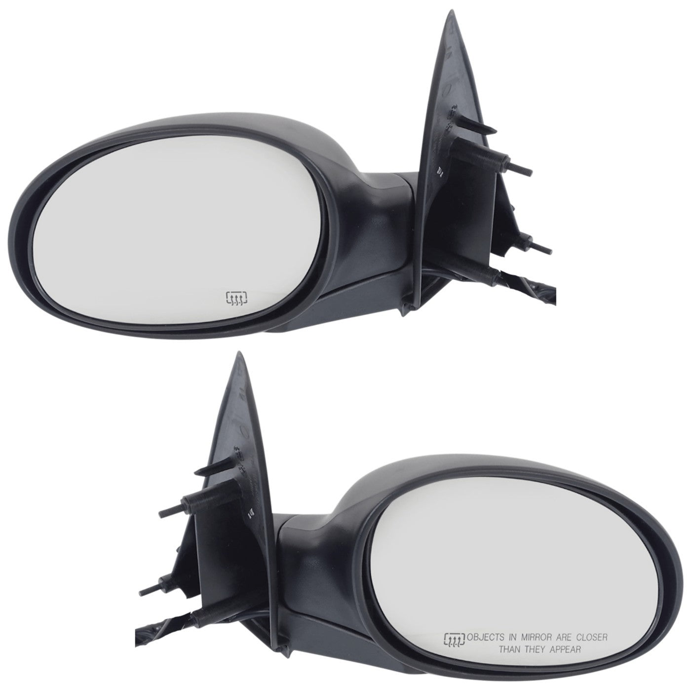Set of 2 Heated Mirrors for PT Cruiser
