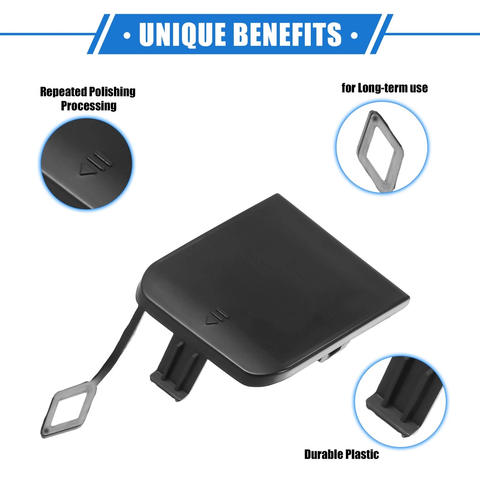 Tow Hook Eye Hole Cover Cap for Mercedes-Benz S 430 (2003–2006)