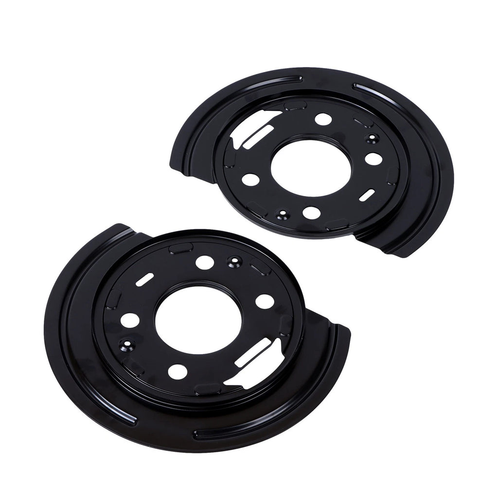 2X Rear Brake Backing Plate Dust Shield for Chevrolet Silverado 1500 (2005-2006)