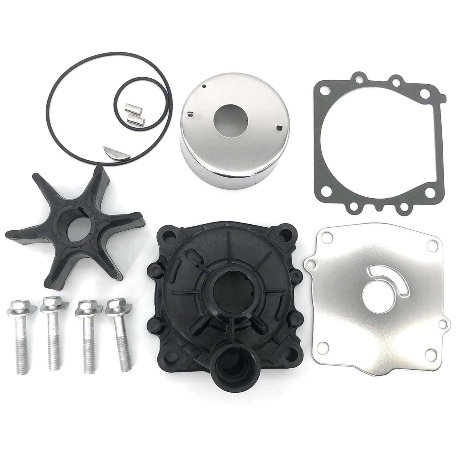 Water Pump Impeller Kit 6E5-W0078-3A 6E5-W0078-A1 for Yamaha 115 130 HP