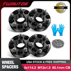 Set of 4 Hubcentric Wheel Spacers for Toyota Sienna, Camry (YYYY–YYYY)