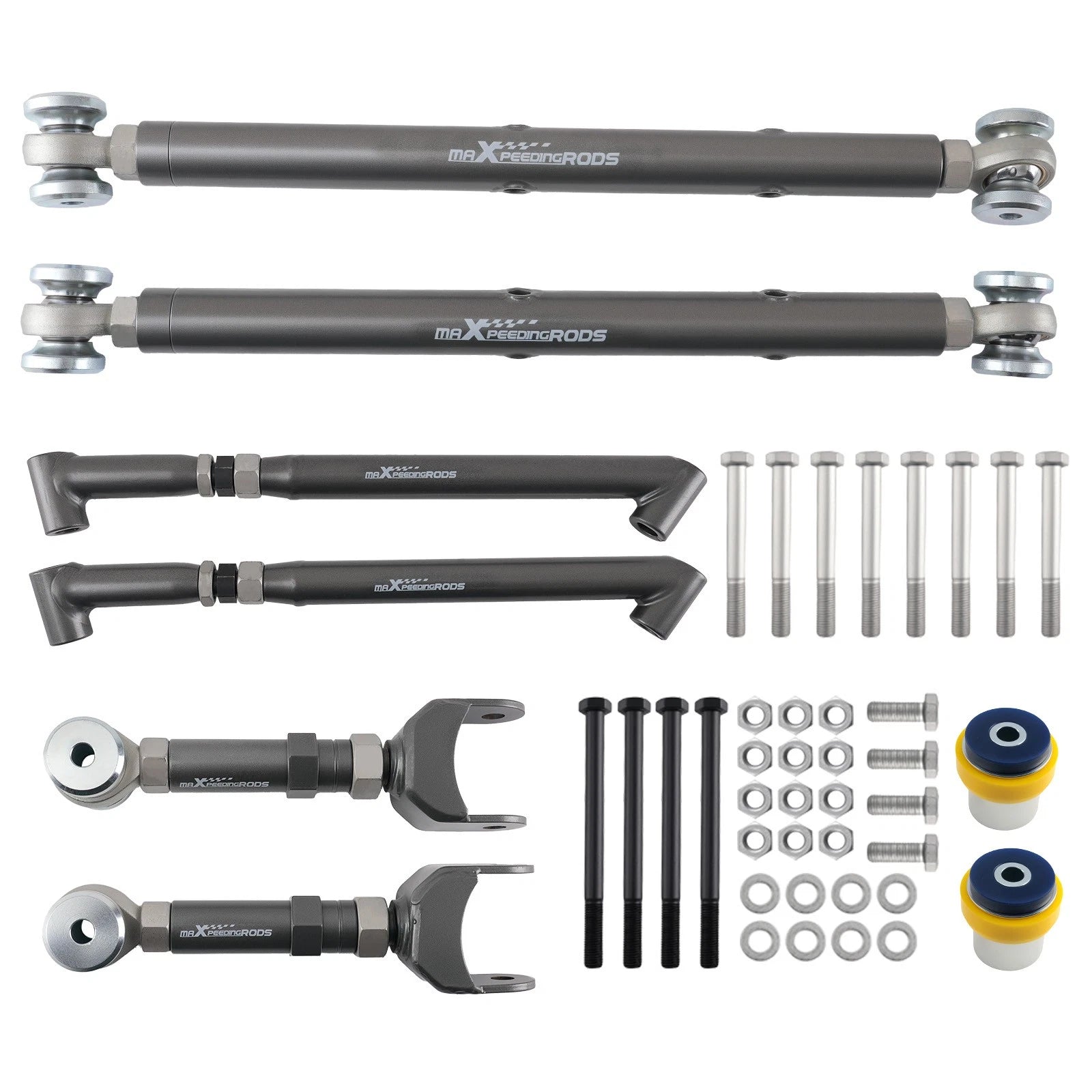 Set of 6 Rear Control Arms for Pontiac GTO LeMans Tempest (1968–1972)