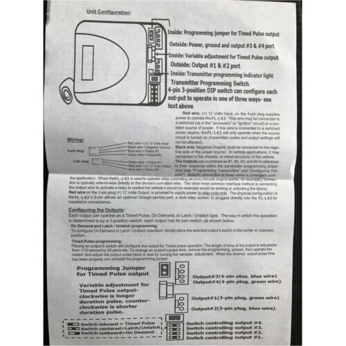Keyless Entry System for Universal Car (12V)