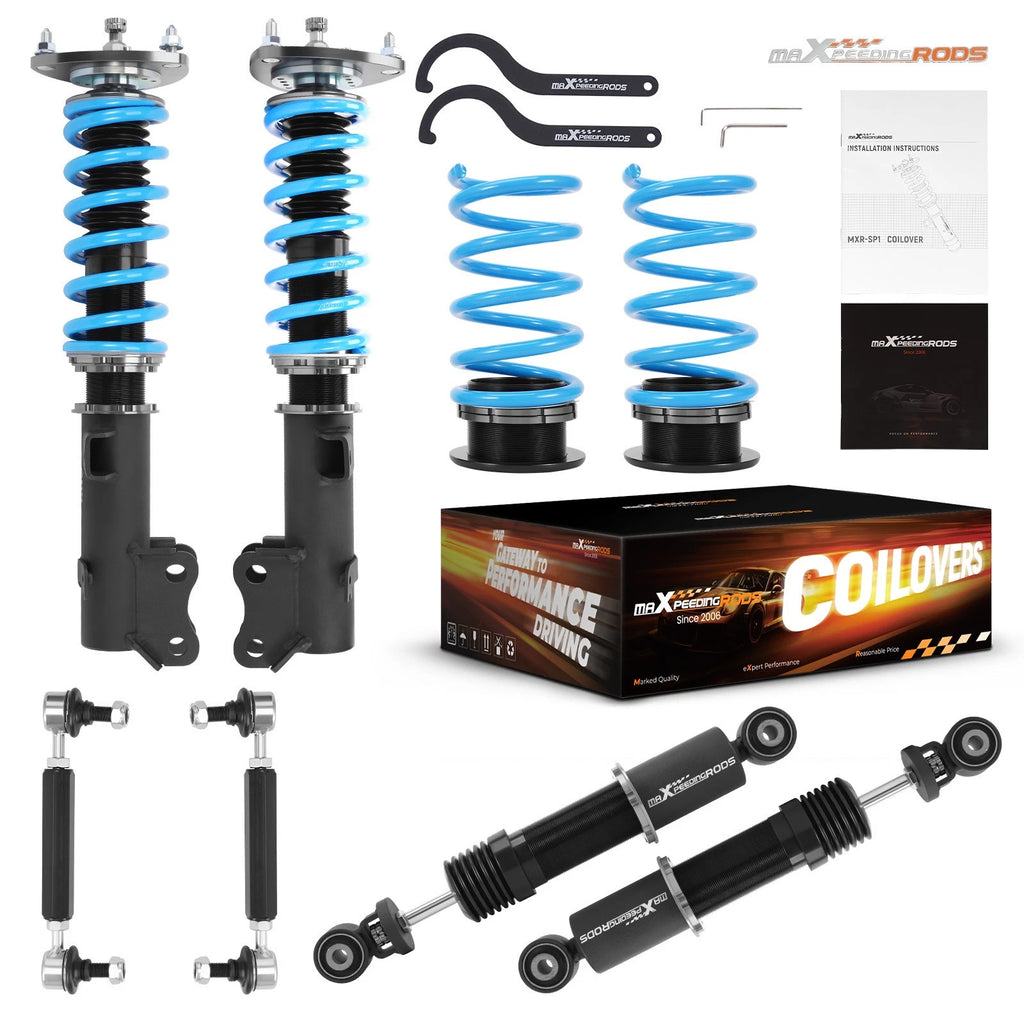 24 Way Damper Adjustable Coilovers Lowering Kit For Honda Odyssey 1999-2004
