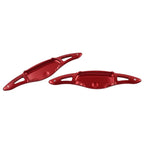 Red Aluminum Steering Wheel Paddle Shifter Extensions for Kia Stinger (18-23)