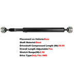 Drive Shaft for Jeep Wrangler (2012–2016) V6 3.6L 4WD 68022101AD 52853346AD