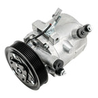 A/C Compressor with 6-Groove Pulley for Mitsubishi Mirage Mirage G4 (2017–2022)