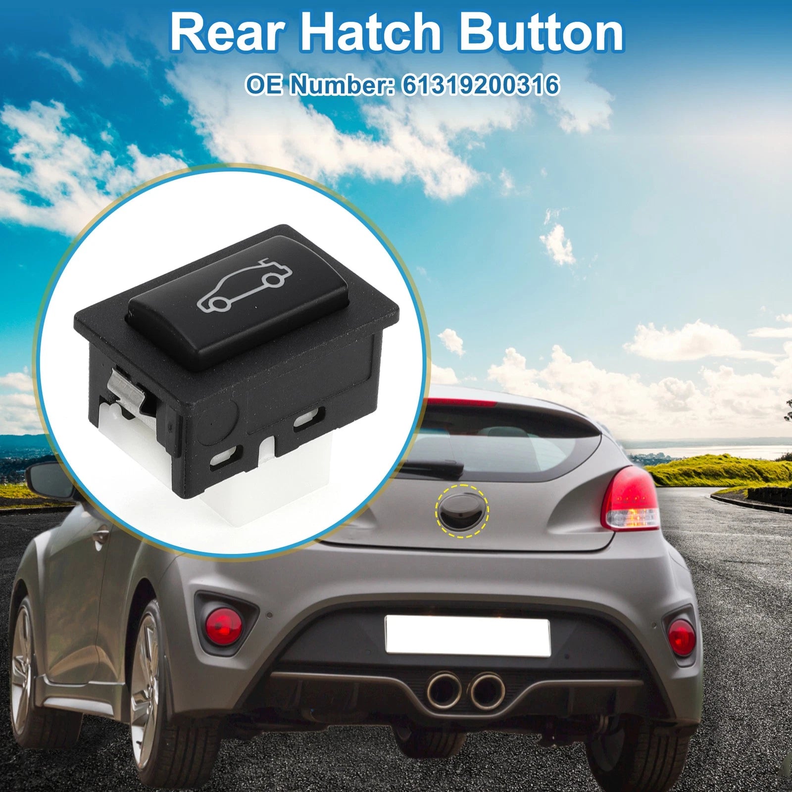 Trunk Release Switch No. 61319200316 for BMW 1 Series M (2011)
