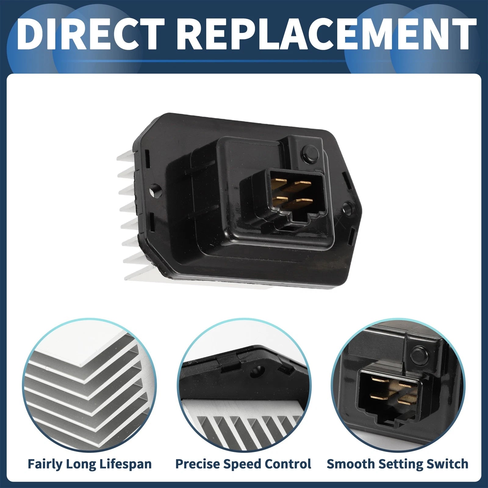 HVAC Blower Motor Resistor No. 0778000710 for Honda CR-V (2002–2006)